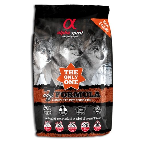 Alpha Spirit The Only One Complete Dog Food 7 Days 3 kg