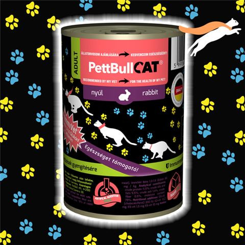 PettBullCat® Adult - Nyúl (400 gr)