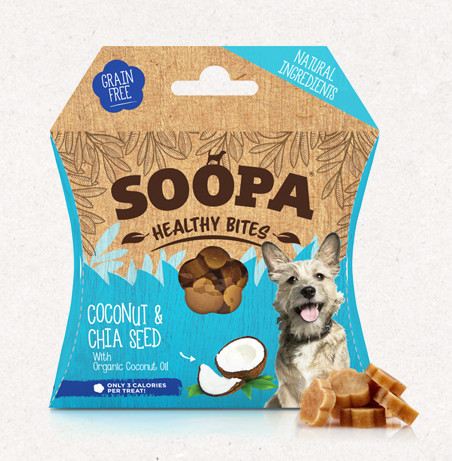 SOOPA Healthy Bites - kókusszal és chia maggal 50 g