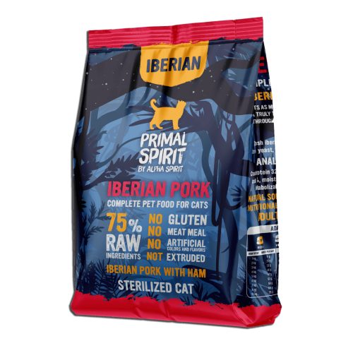 Primal Spirit Cat Iberian Pork 75% 1kg