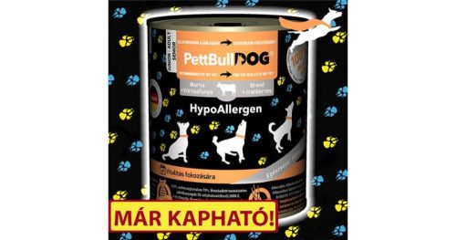 PettBullDog® HypoAllergen - Marhahús vörösáfonyával (800 gr)