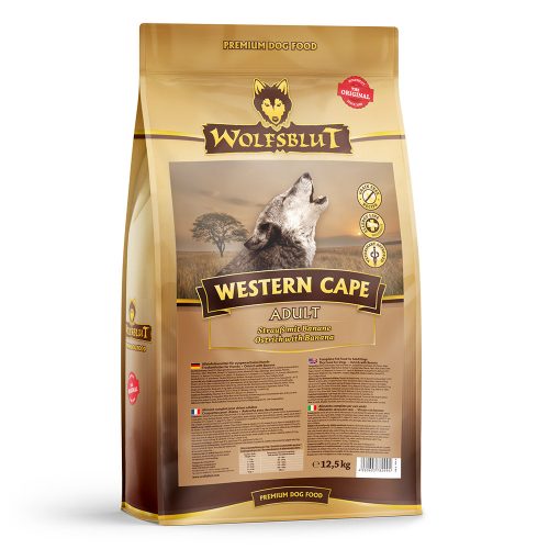 Wolfsblut Western Cape Adult - Strucc banánnal 12,5 kg