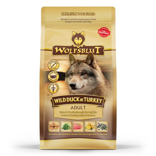 Wolfsblut Wild Duck & Turkey - Kacsa és Pulyka 500 g